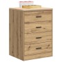 vidaXL Garagen-Aufbewahrungsschrank Artisan-Eiche Massivholz Kiefer 860606_4