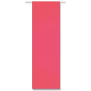 Pinker Arsvita Flächenvorhang Alessia mit Zubehör, geeignet als Fenstervorhang, Raumteiler oder zur Dekoration.