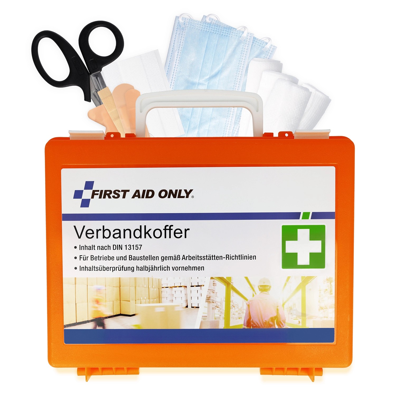 First Aid Only Erste Hilfe Koffer DIN 13157 Kompakt mit Wandhalterung günstig online kaufen