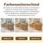 Merax Couchtisch Höhenverstellbar Wellenoptik Stauraum Holzoptik_9