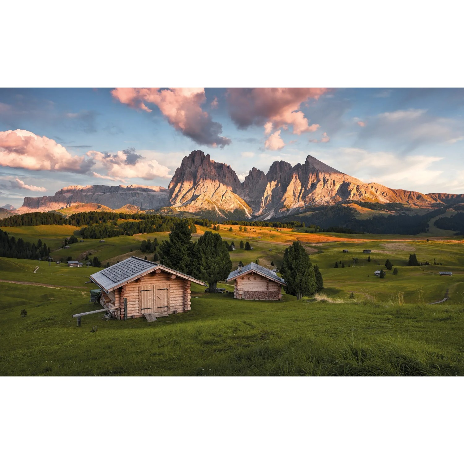 Vlies Fototapete Dolomitentraum