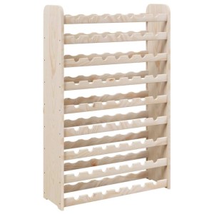 vidaXL Weinregal 72,5x25x111,5 cm Massivholz Kiefer 4007561