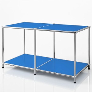 Floordirekt Metallregal Concept Epure MK-016 Sideboard 78 x 40 x 46 cm Blau