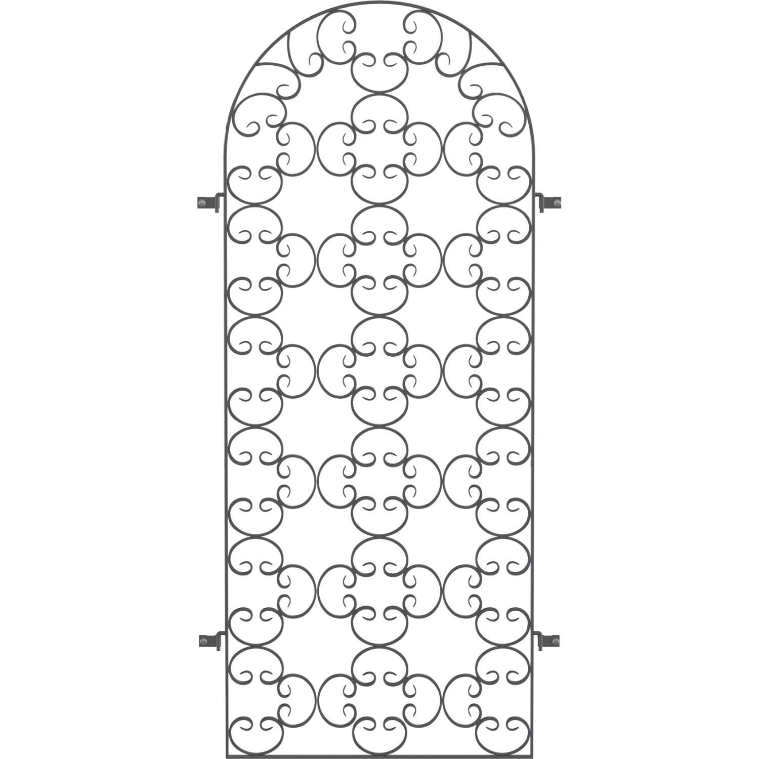 Eleo Rankgitter Rosa 190 cm x 82 cm Pulverbeschichtet DB703