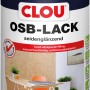Dose Clou OSB-Lack, transparent, seidenglänzend, 750ml. Klarlack für OSB-Platten im Innenbereich.