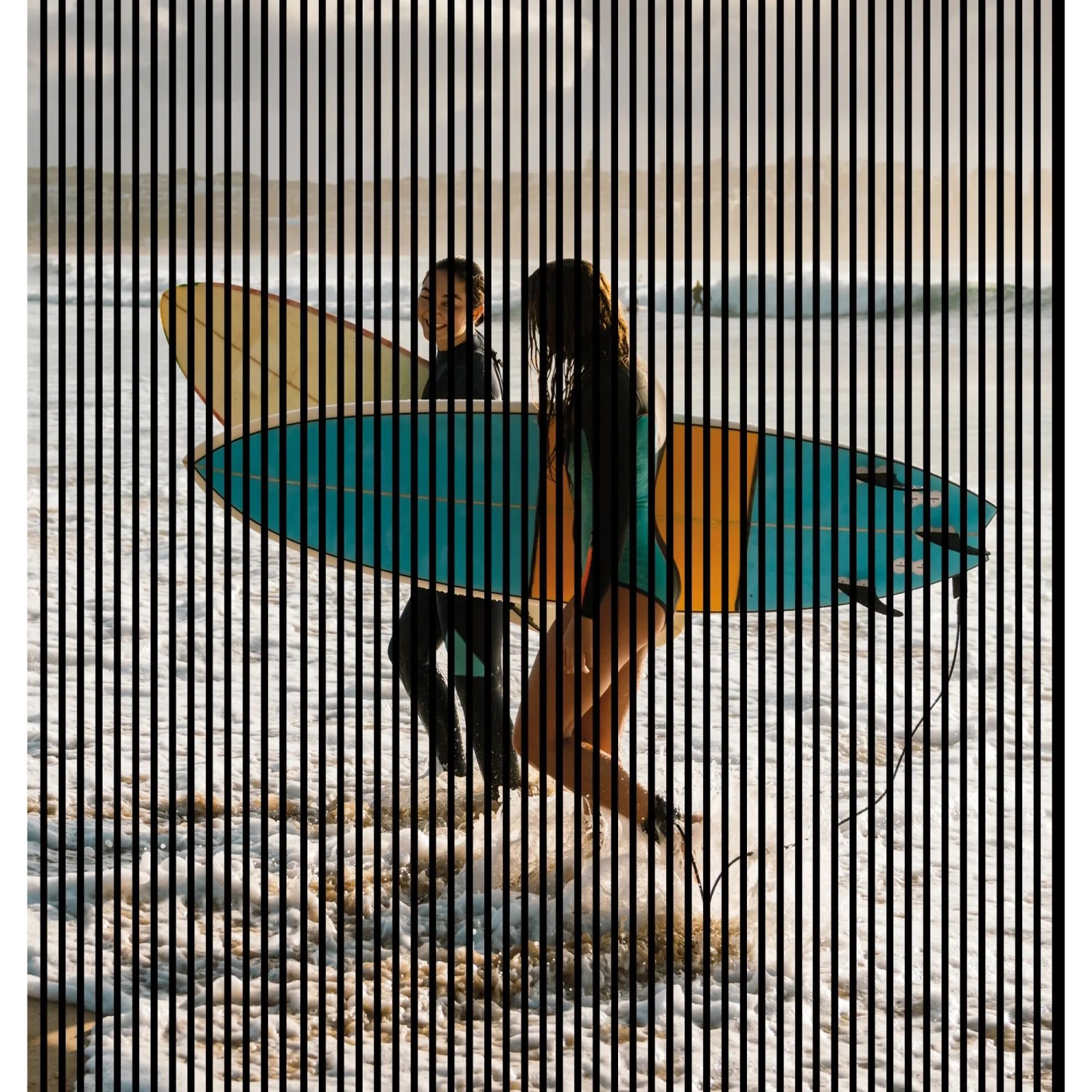 FN Acustico Akustikplatte Surf 1 PET u. MDF Foliert 2.253 x 19 x 2.400 mm