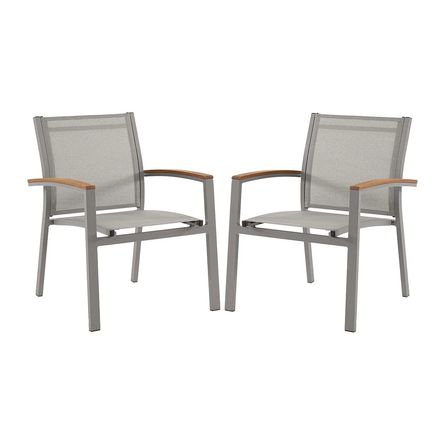 Vente-unique Gartenstuhl Taipivai Taupe 55 cm