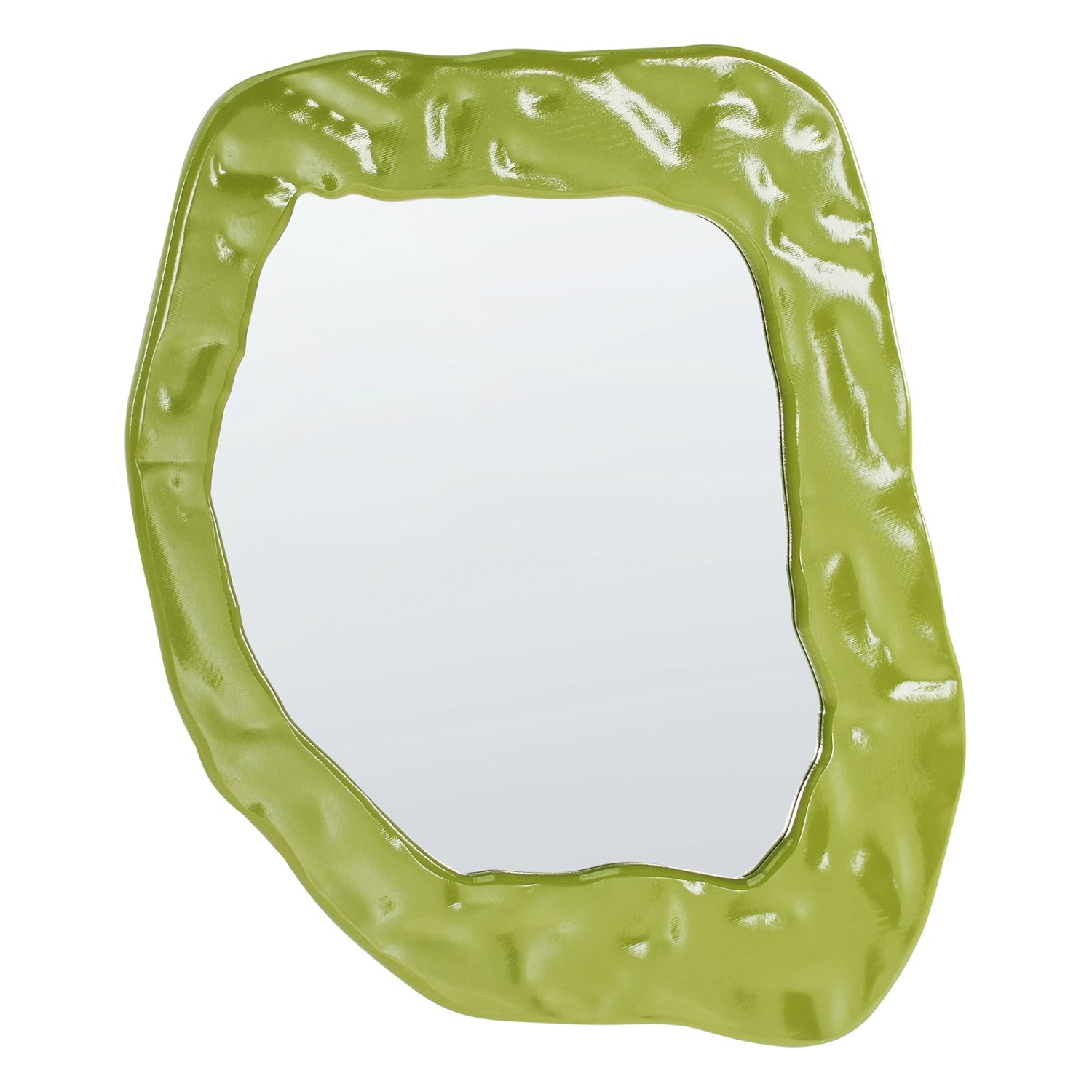 Beliani Wandspiegel MARTYRE Grün 3x57x74 günstig online kaufen