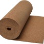Braune Korkrolle (500x50 cm) für Zierprofile und Deckenplatten. Dämmend und vielseitig.