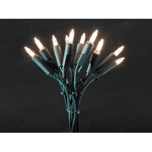 Konstsmide Mini LED Lichterkette mit 20 warmweißen LEDs für den Innenbereich.
