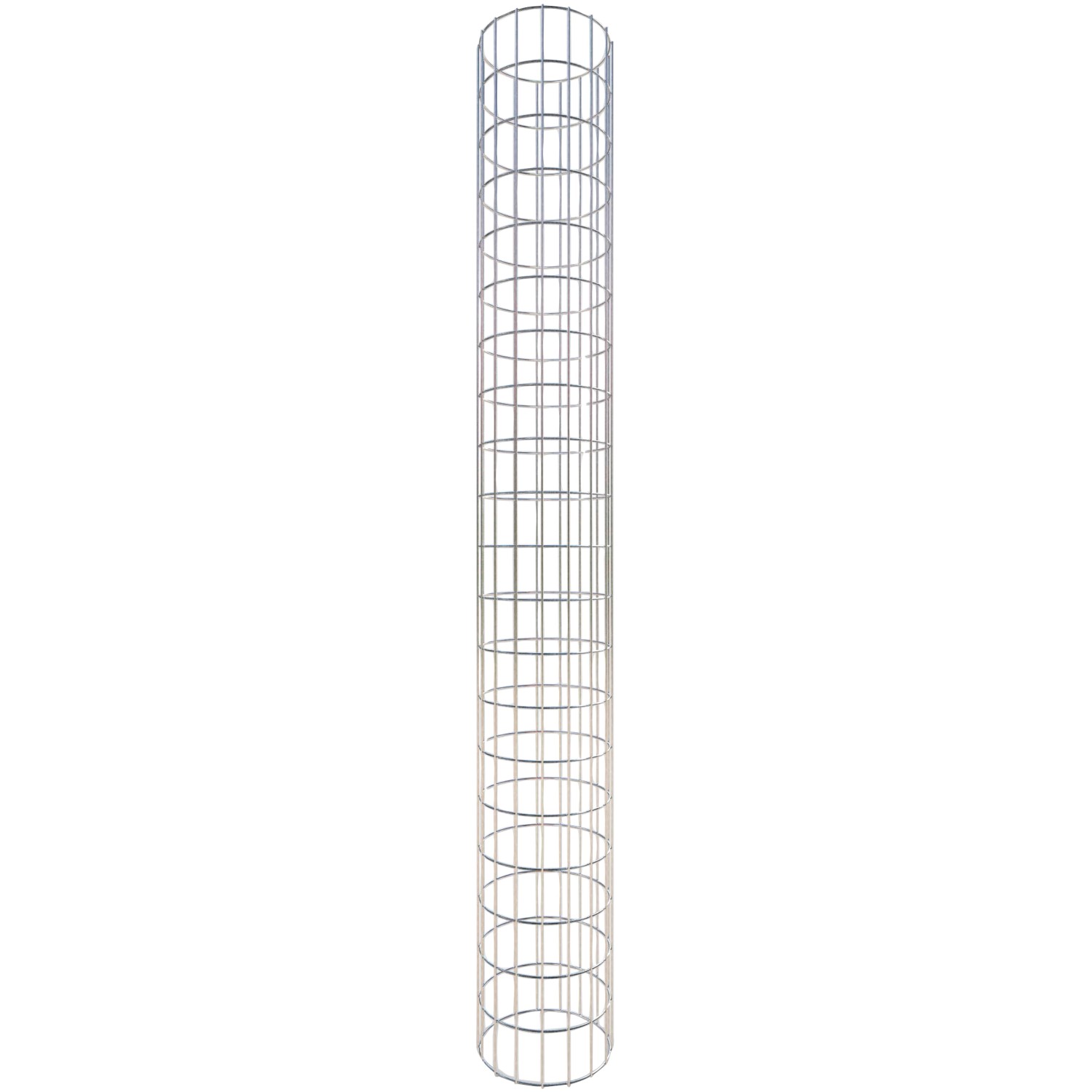 Gabiona Gabionen-Säule rund feuerverz 200 x Ø 27 cm Maschenw 5 x 10 cm