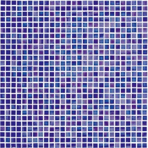 Mosaik Glas Mini Violett Blue, 29,6x29,6cm, für Küche & Bad