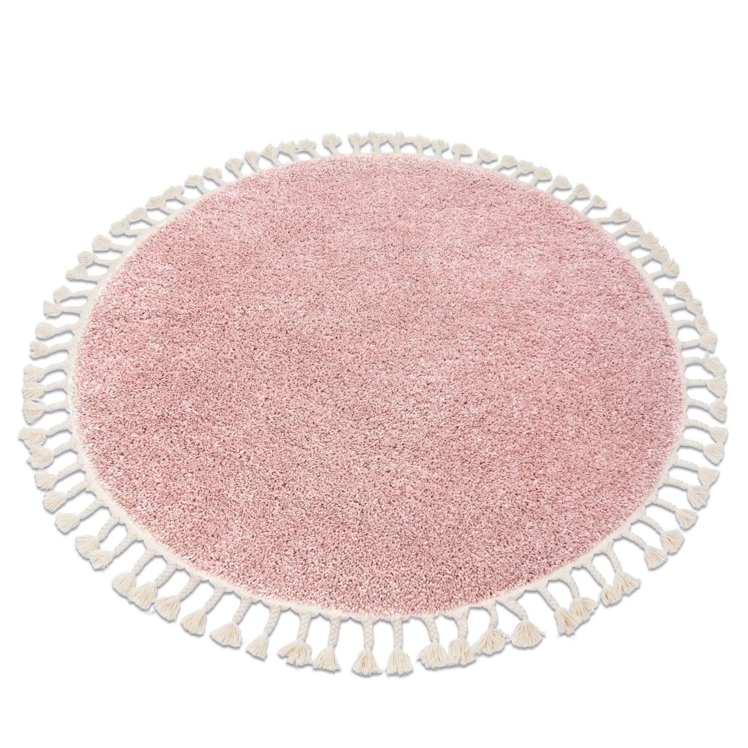 RugsX Teppich Berber VG14503 Rosa 160cm 160cm