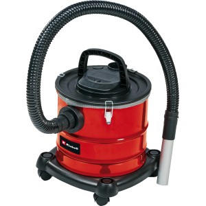 Einhell Aschesauger TC-AV 1720 DW, 1250 W, rot, mit Schlauch und Rollen. Ideal für Kamin, Ofen und Grill.