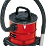 Einhell Aschesauger TC-AV 1720 DW, 1250 W, rot, mit Schlauch und Rollen. Ideal für Kamin, Ofen und Grill.