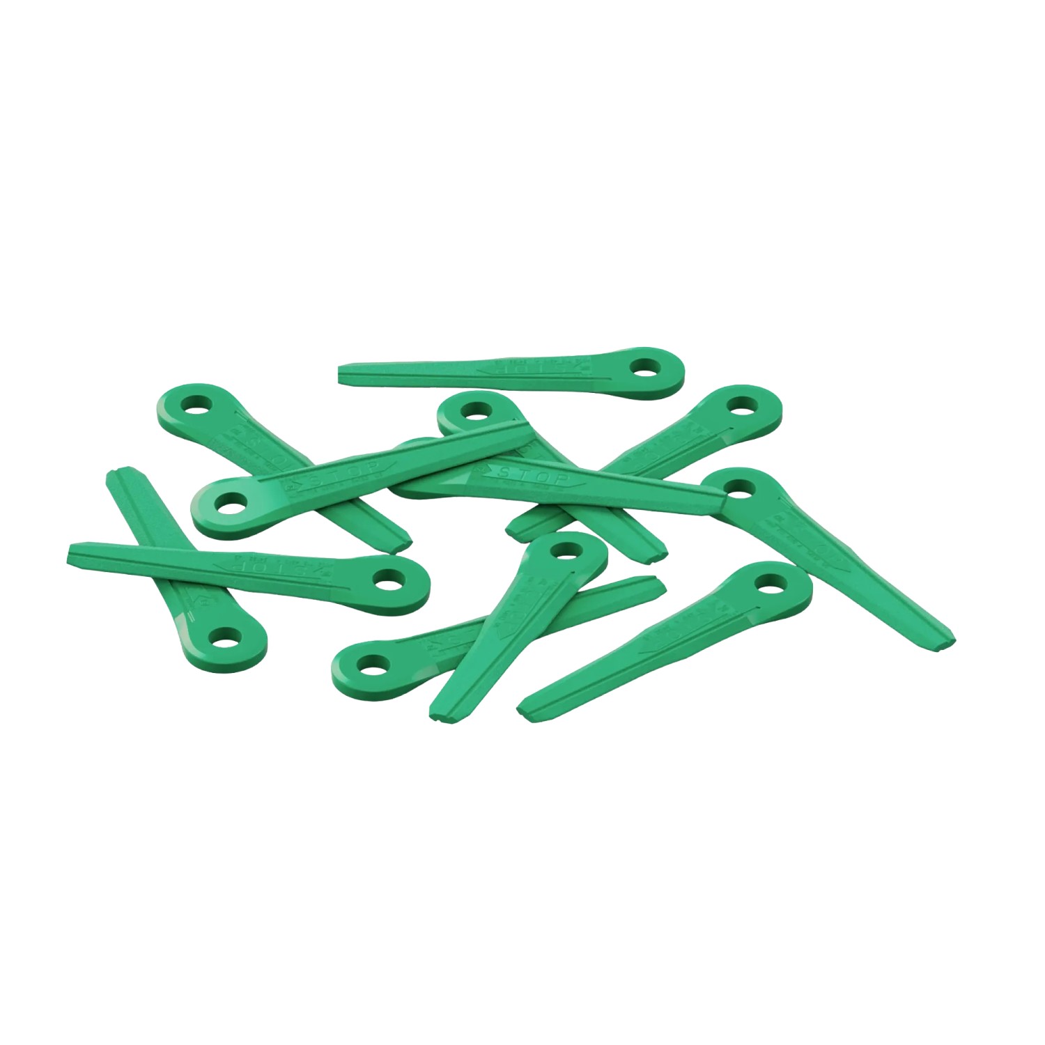 Stihl Satz-Kunststoffmesser für PolyCut 6-2 und PolyCut 18-2 Orange-Grau
