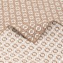 Beiger Snapstyle In- und Outdoor Teppich Cape Cod, 100x100 cm, mit geometrischem Muster.