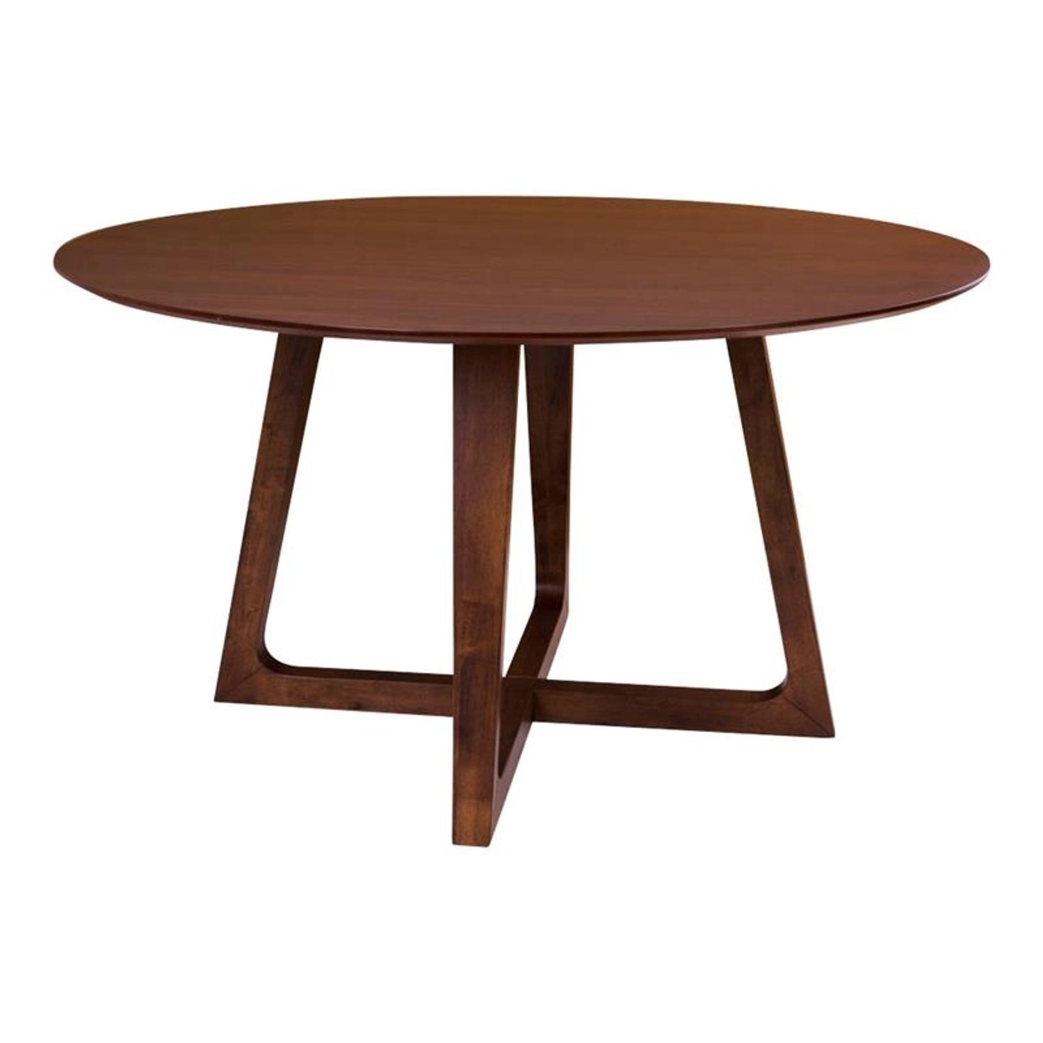 ebuy24 Hello Esszimmetisch Ø137 cm in Wallnuss Dekor günstig online kaufen