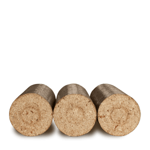 Heizfuxx Holzbriketts Nestro XL Red, 3 Stück, aus Hartholz für Kamin und Ofen.