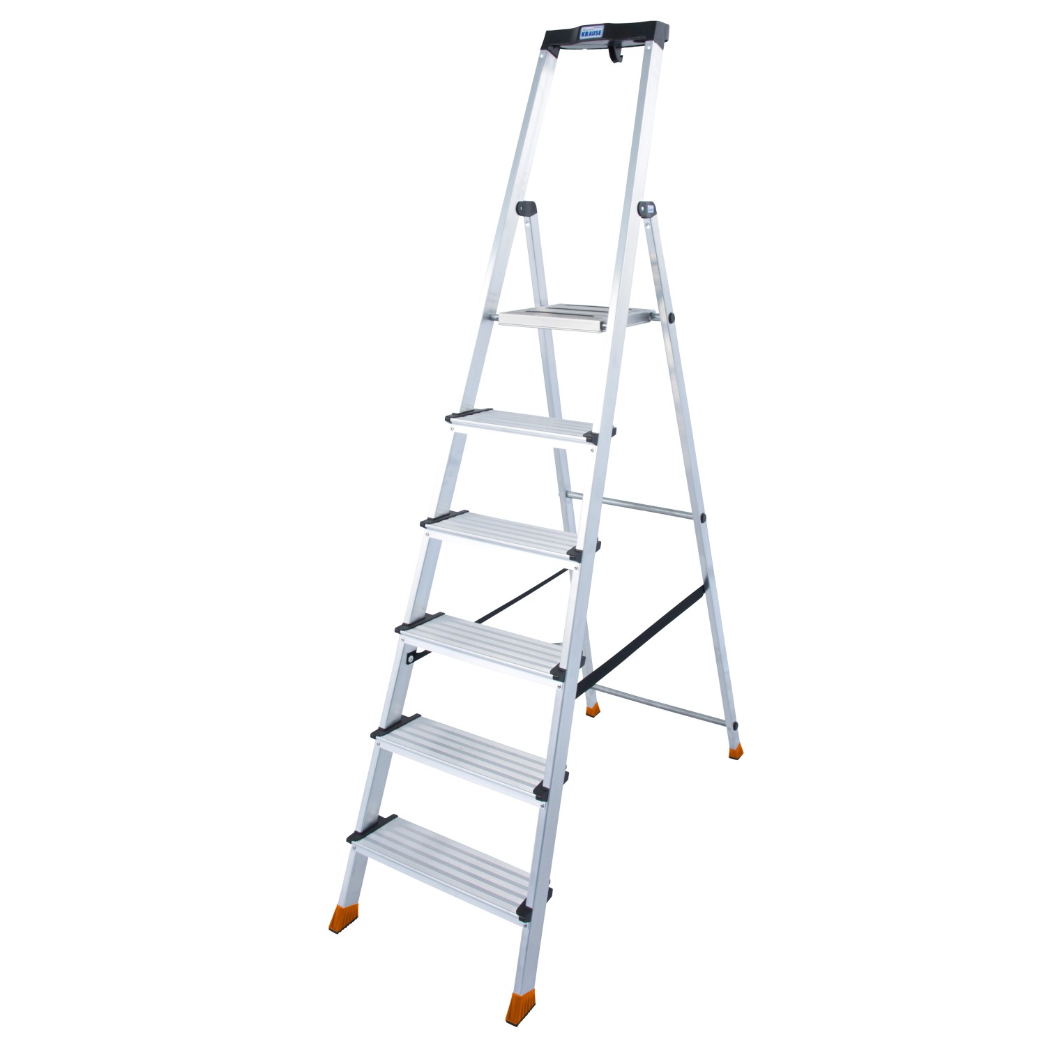 Krause Stehleiter Sepuro 6 Stufen 190 cm x 50 cm x 115 cm günstig online kaufen