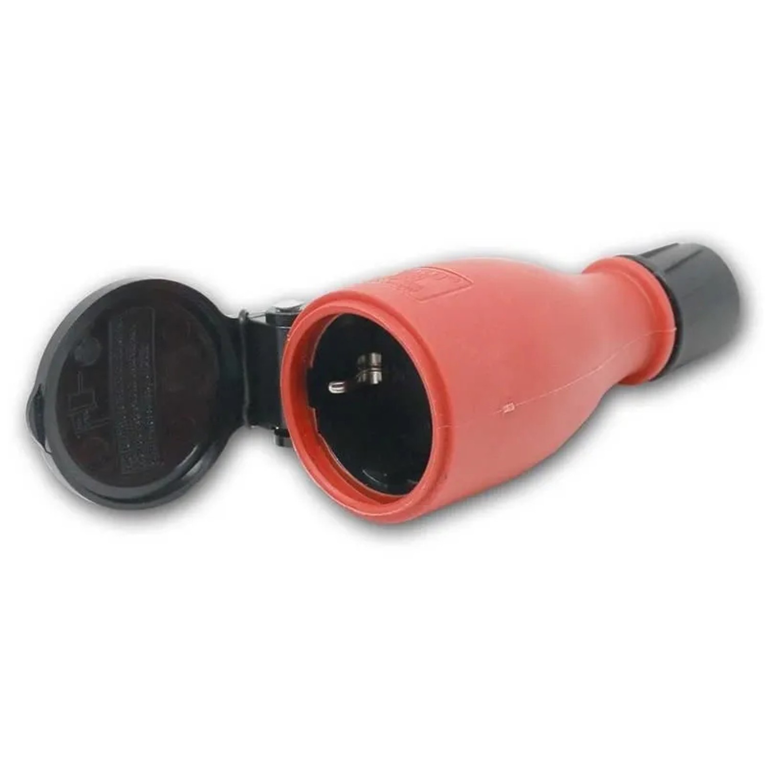 Thumbnail - MaxTrack Schutzkontakt-Kupplung IP54 Schwarz Rot 250V 16A