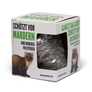 Greenhero Marderschreck: Marderabwehr für Auto, Haus & Garage. Natürlicher Schutz vor Mardern.