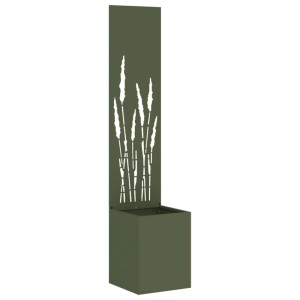 vidaXL Garten Sichtschutz-Leinwand Olivgrün 32 x 140 cm 876395
