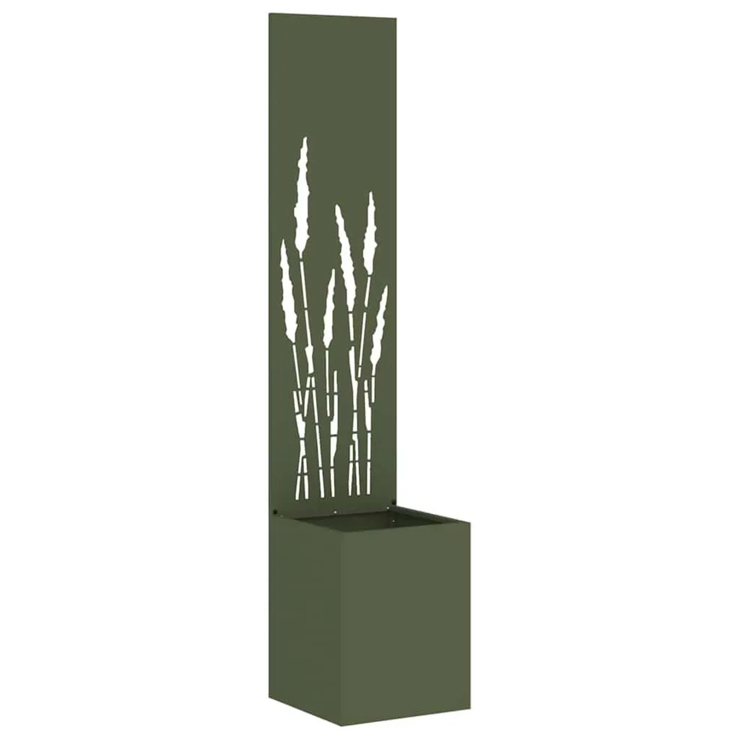 vidaXL Garten Sichtschutz-Leinwand Olivgrün 32 x 140 cm 876395