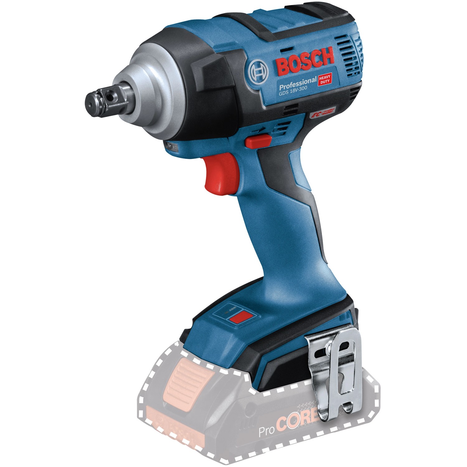 Bosch Professional 18 V Akku-Bohrschrauber GDS 18V-300 Solo