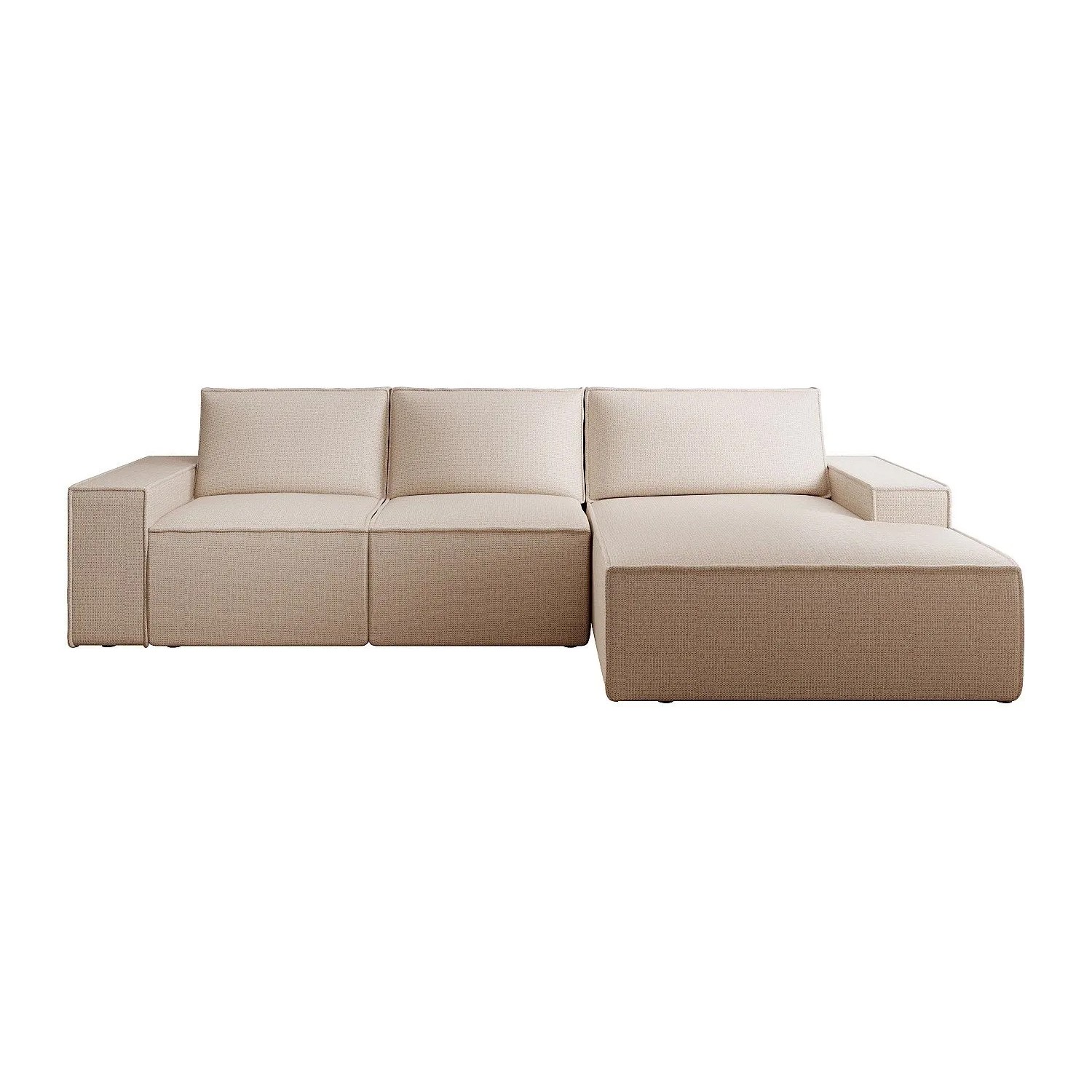 Vente-unique Schlafsofa Amelia Beige 297 cm