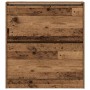 vidaXL Schuhschrank mit Tür Altholz 80 x 21 x 87,5 cm Holzwerkstoff 862214_6