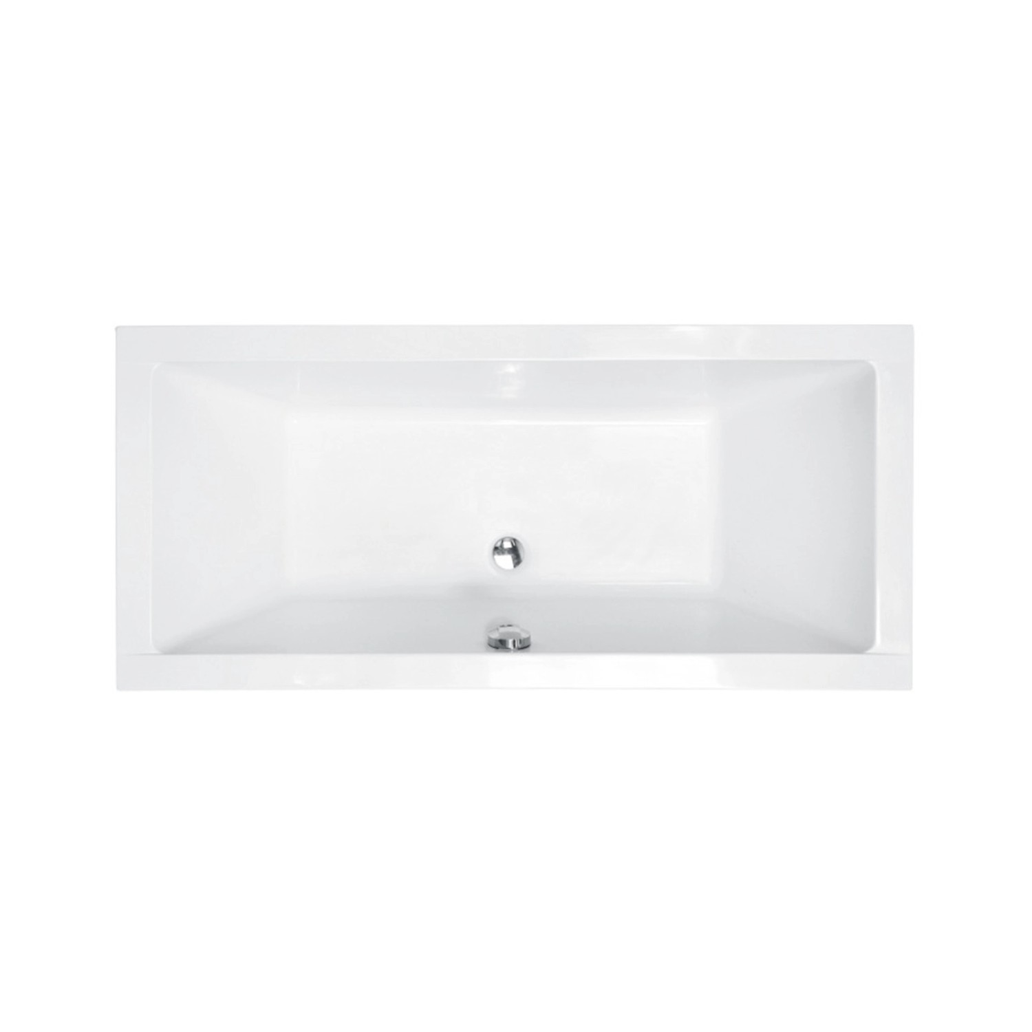 Bad Land Badewanne Rechteck QUADRO 190x90 + Acrylschürze + Bambus Badewanne günstig online kaufen