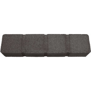 Diephaus Randbord Olea Anthrazit, 50x11,5x8 cm, für Beeteinfassung und Wegbegrenzung.