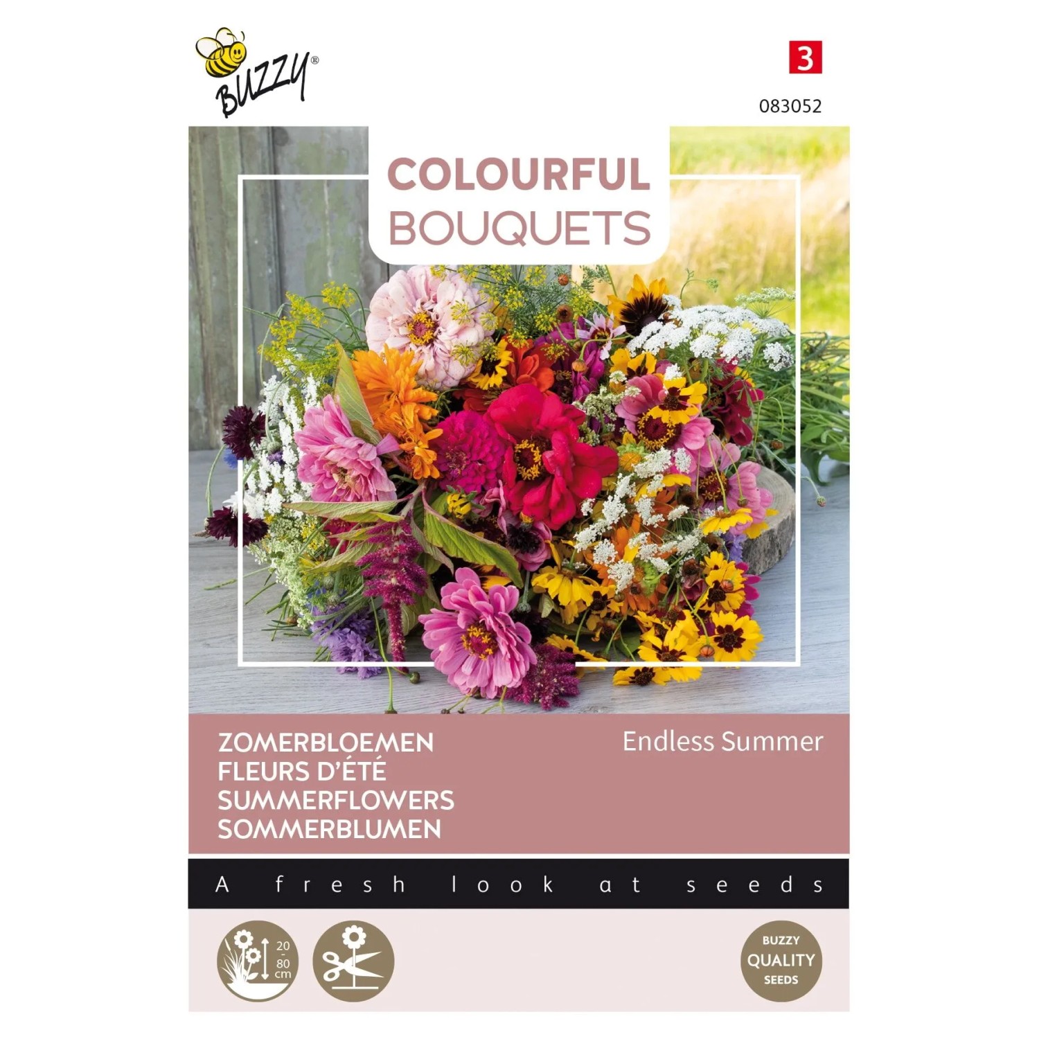 arborix Blumenmischung 'Endless Summer' Buzzy Colourful Bouquets Samen Ca. 5 G Sommerliche Schnittblumen