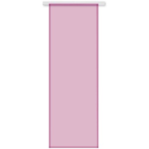 Weinroter Flächenvorhang Skylight 60x245 cm, geeignet für Fenster, Raumteiler oder Regale.