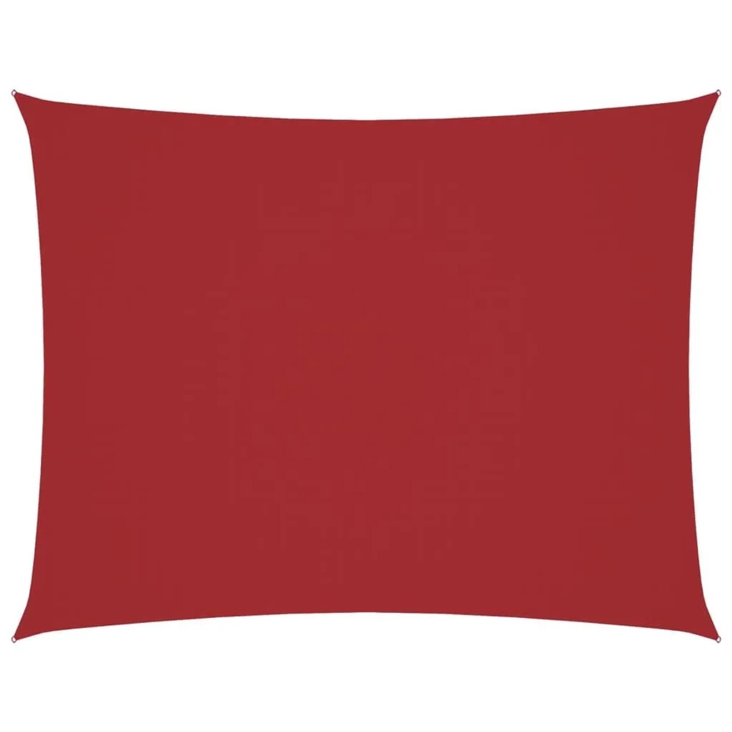 Furnicato Sonnensegel Oxford Gewebe Rechteckig 2 5x3 5 M Rot