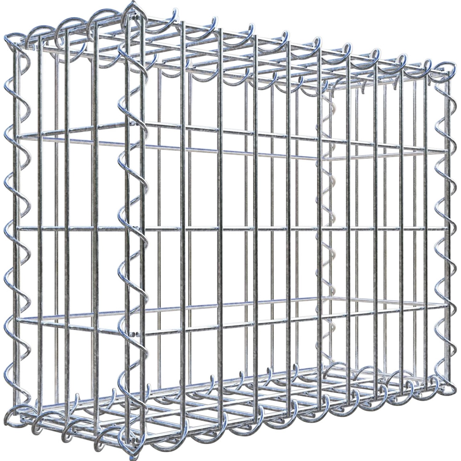 Gabiona Gabione 50 x 40 x 20 cm Maschenw 5 x 10 cm