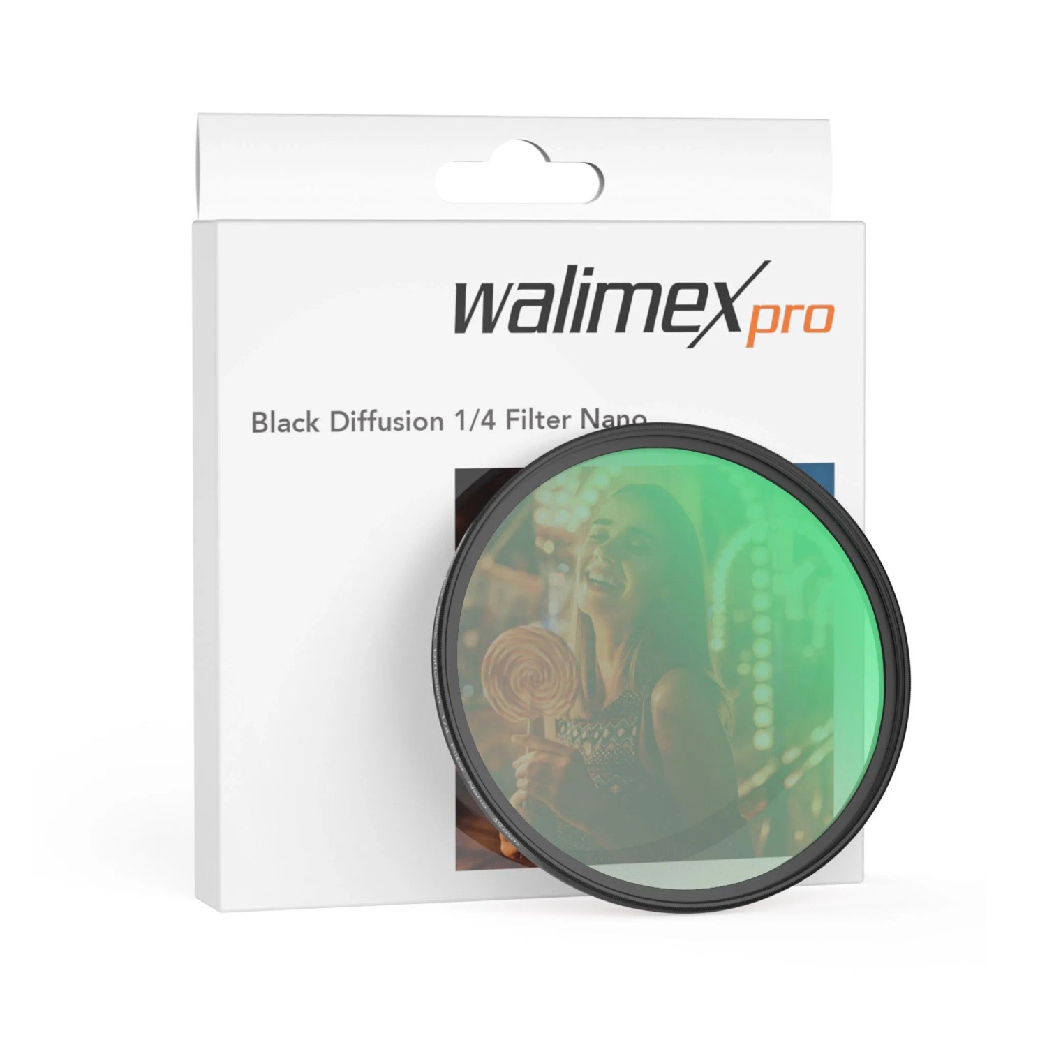 Walimex Pro Black Mist Diffusion Filter 1/4 Nano 49Mm Kamerafilter Nebelfilter