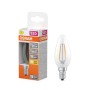 Osram E14 LED-Lampe in Kerzenform, 1,8W, klar. Ideal für dekorative Beleuchtung.