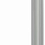 Edelstahl Stoßgriff-Set für Haustüren, variabel verstellbar von 400-600 mm.