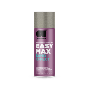 COSMOS LAC Sand Effekt Spray Sprühfarbe mit Sand Optik Acryllack Matt Grey