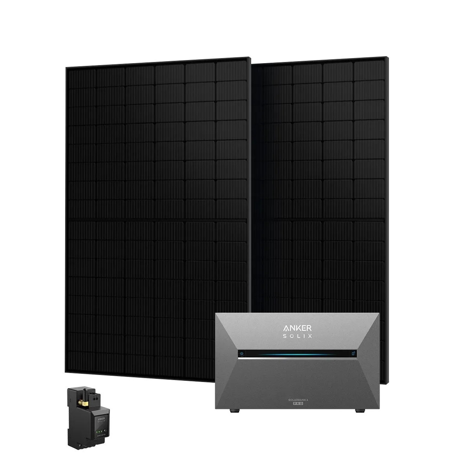 Anker Solix Balkonkraftwerk 920 Wp Mit Solarbank 3 E2700 Pro Mit Smart Meter