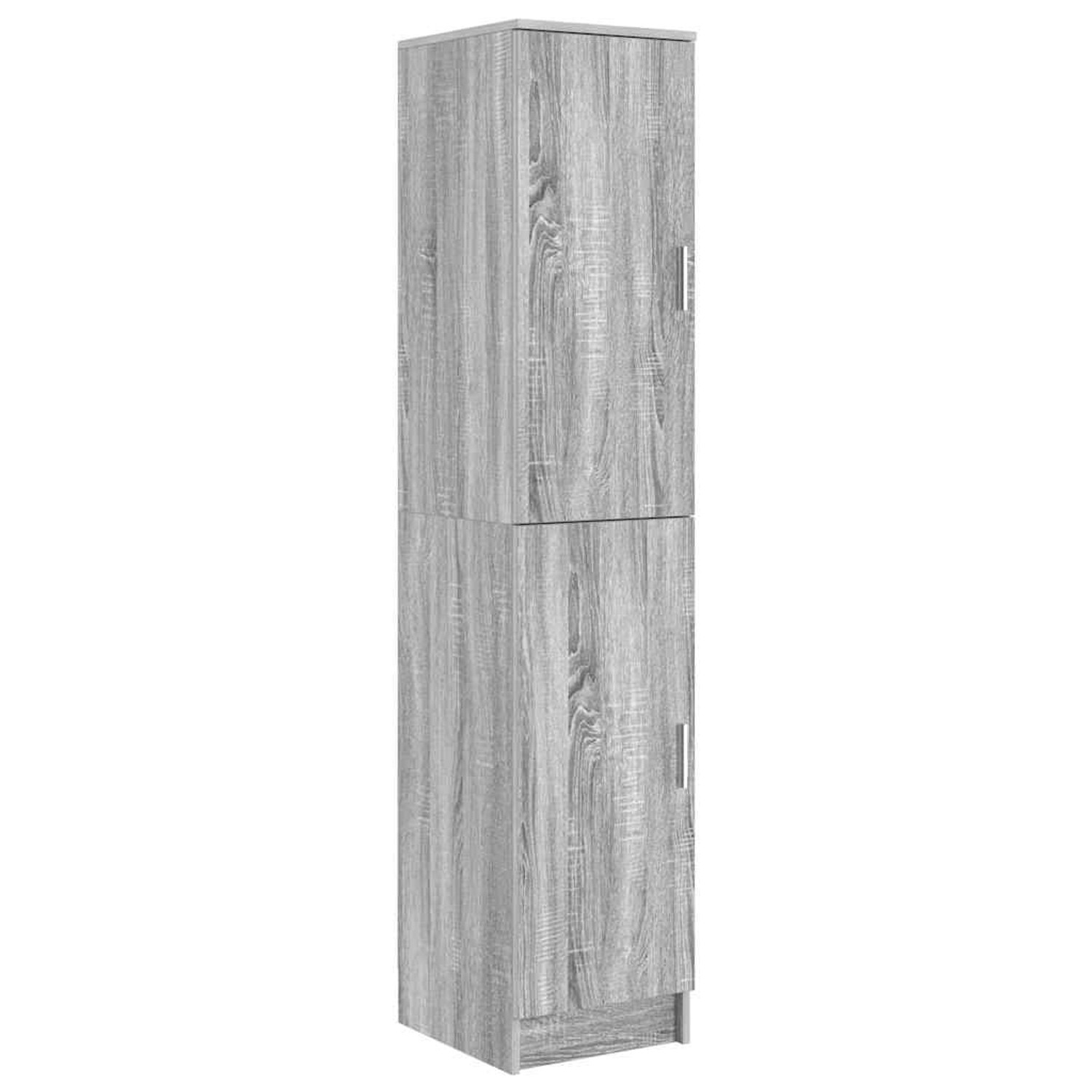 vidaXL Highboard Grau Sonoma 35 x 39 x 168 cm Holzwerkstoff 869335 günstig online kaufen