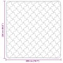 vidaXL Sommerdecke Creme 200 x 220 cm Mikrofaser und Teddy-Fleece 42026225_10