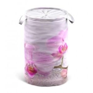 Sanilo Wäschekorb Faltbar 60 Liter - Stylischer Wäschesammler Mit Deckel