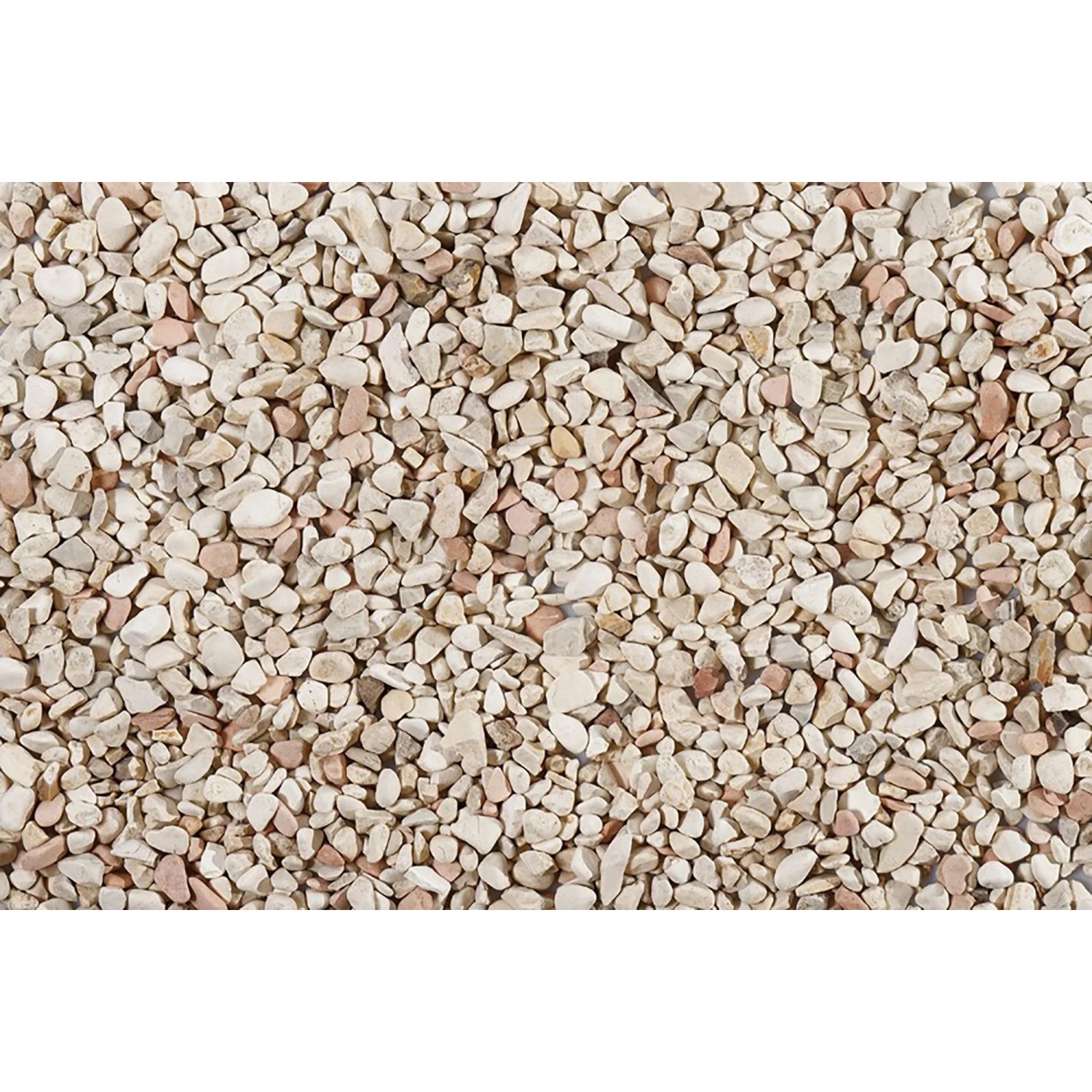 Scherf Flusskiesel Erdbeer & Vanille 7 - 15 mm 25 kg PE-Sack