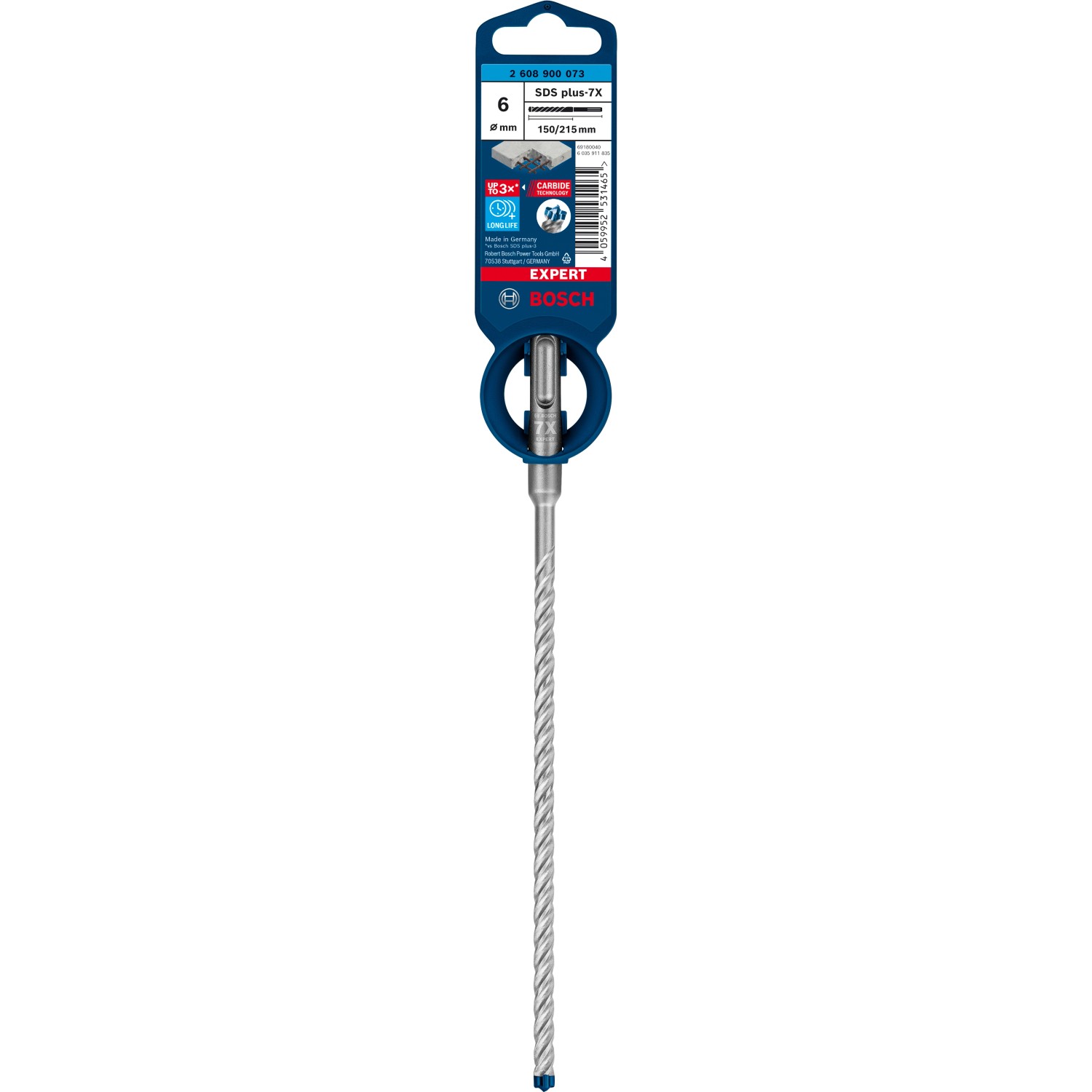 Bosch SDS plus-7X Hammerbohrer Expert Ø 6 mm x 215 mm günstig online kaufen