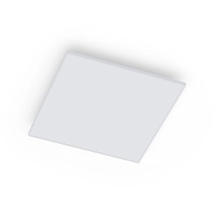 Klarstein Wondersky Decken-Infrarotheizstrahler, weißes Heizpanel mit Beleuchtung.