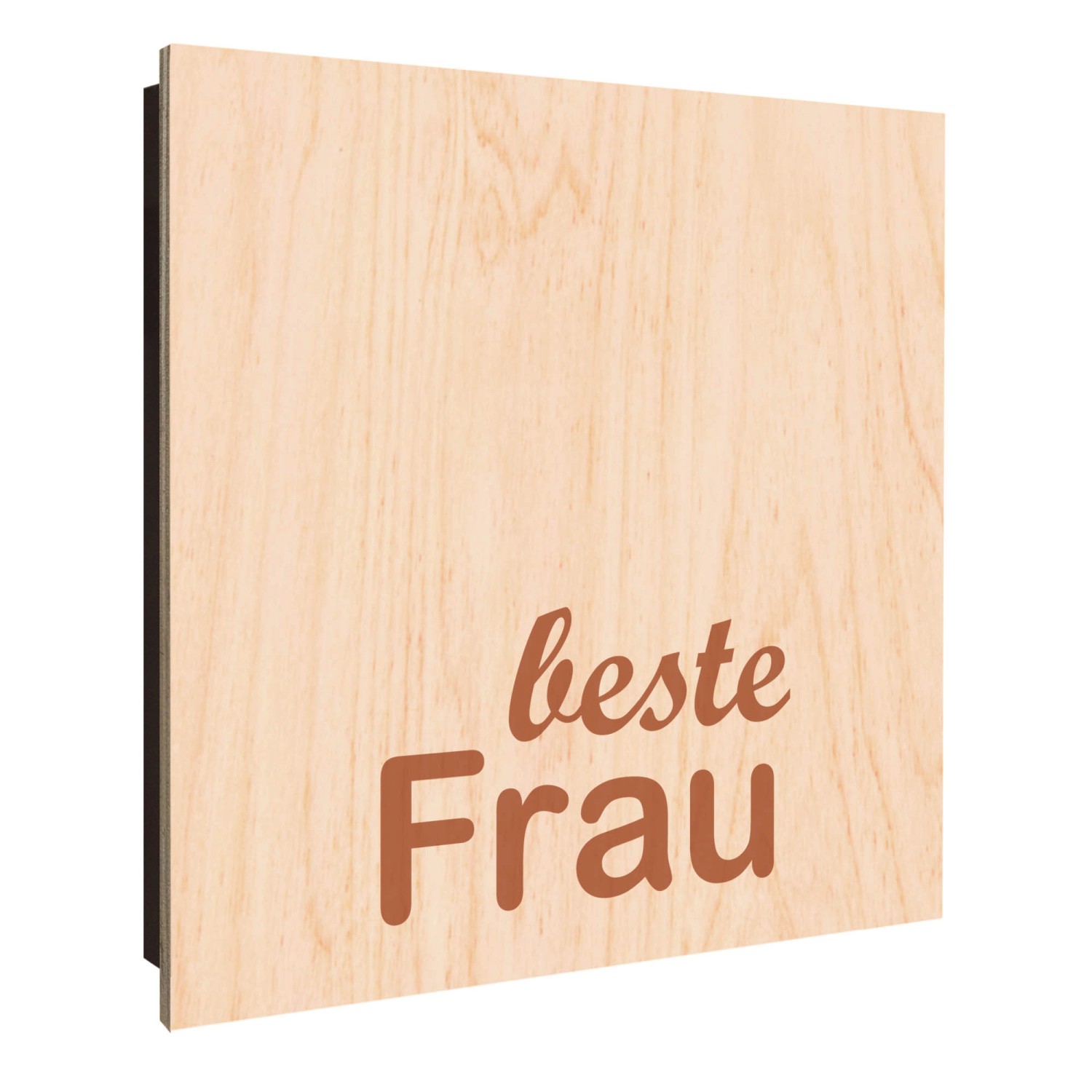 Banjado Großer Schlüsselkasten Holz 30x30cm Schwarz Scharnier Links 50 Hake günstig online kaufen
