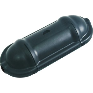 Grüne Safebox Klein IP44 für Steckerverbindungen im Außenbereich.